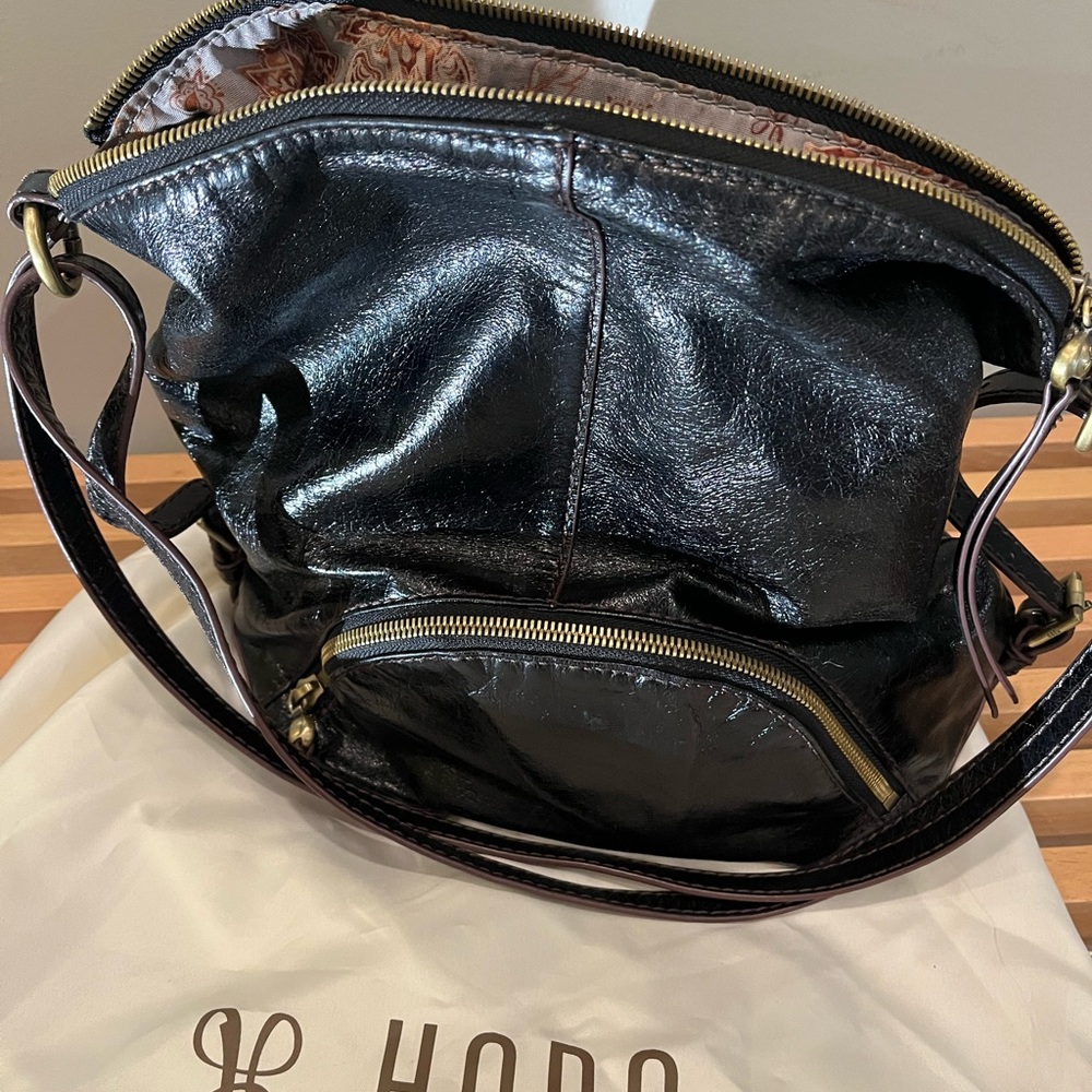 Hobo convertible backpack leather bag